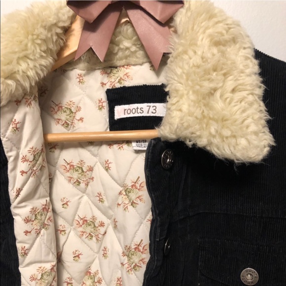 Gap Corduroy Jacket with Sherpa Collar - Picture 1 of 3
